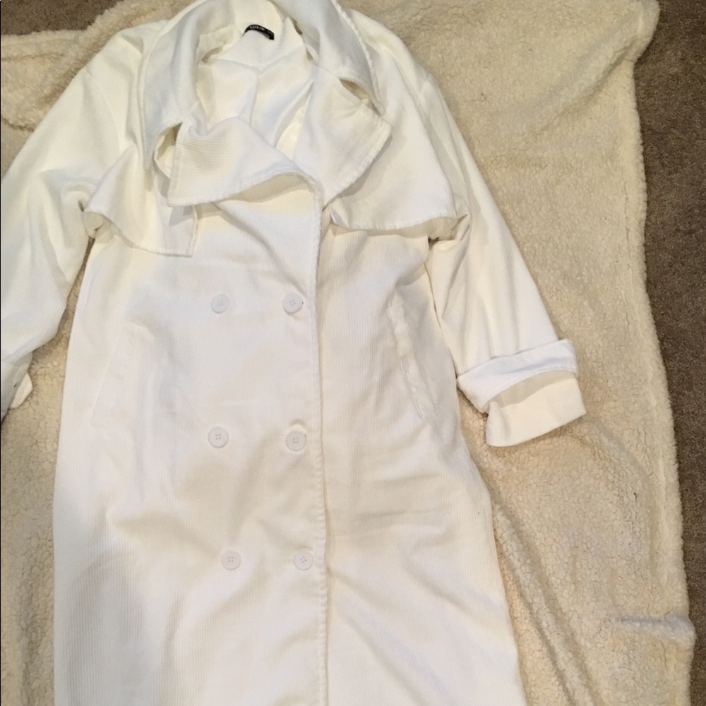 Shein long corduroy duster